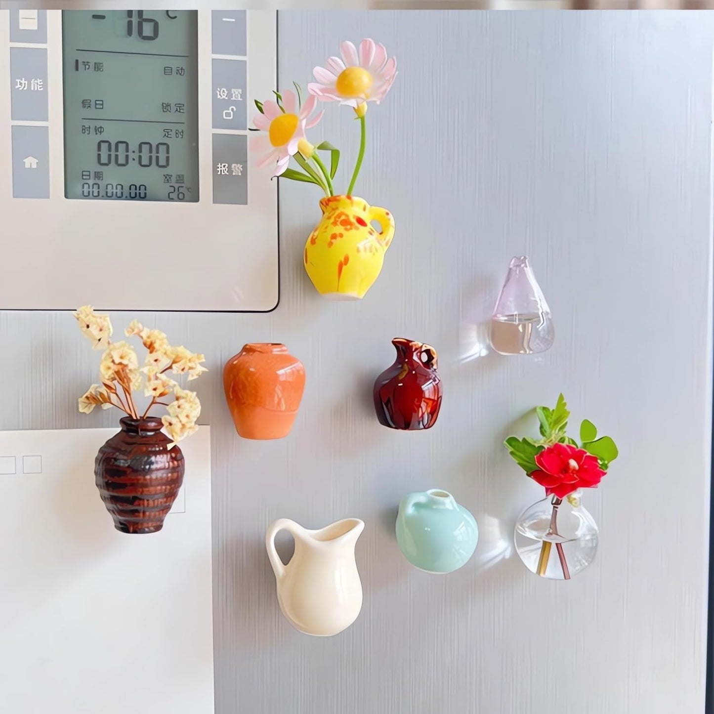 Mini Vase Magnets