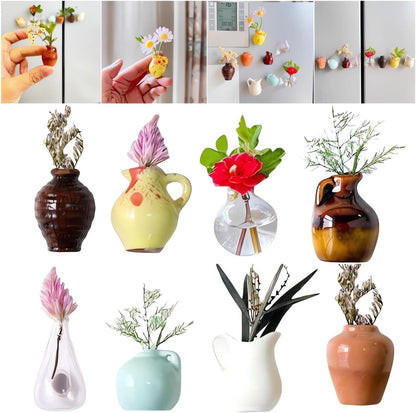 Mini Vase Magnets