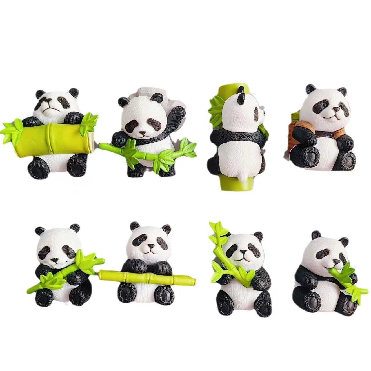 Panda Magnets Set