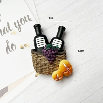 Simulated Food Magnets