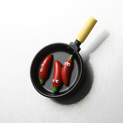 Miniature Frying Pan Magnets