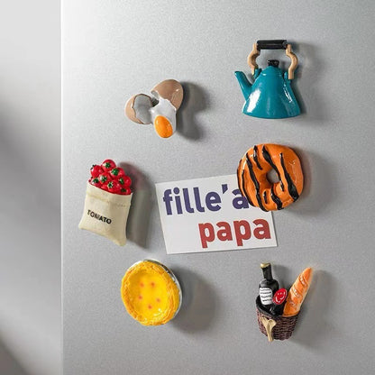 Simulated Food Magnets