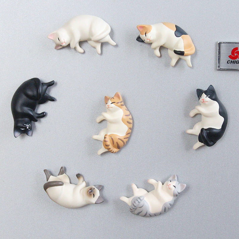 Adorable Cat-Shaped Magnets