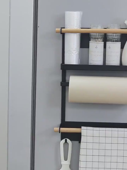 Japanese Style Magnet Refrigerator Shelf